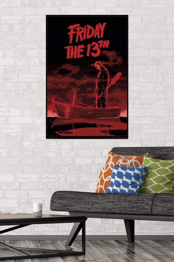 Trends International Friday The 13th - Boat Wall Poster, 22.375" x 34", Unframed Version