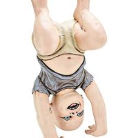 Handstand Larry Zombie Baby - Decorations