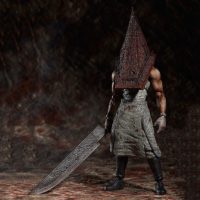 Jin Chuang 17cm Figma Horror Movies Figures Silent Hill 2 Pyramid Head Red Pyramid Thing Collection Action Figure Toys