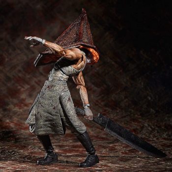 Jin Chuang 17cm Figma Horror Movies Figures Silent Hill 2 Pyramid Head Red Pyramid Thing Collection Action Figure Toys