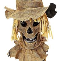 Light-Up Scarecrow Door Knocker - Decorations