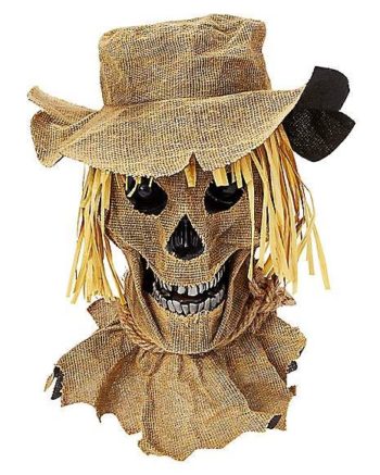 Light-Up Scarecrow Door Knocker - Decorations