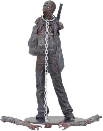 McFarlane Toys The Walking Dead TV Series 3 Bloody Black and White Michonne and Pet Zombie Action Figure, 3-Pack