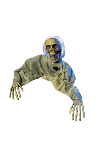 Moss Grave Breaker Skeleton Decoration