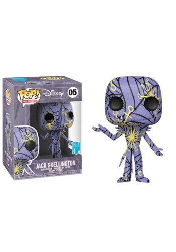 POP Disney: Nightmare Before Christmas- (Artist's Series) Jack Skellington Figure w/ Case