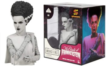 The Bride of Frankenstein Bust - Spinature