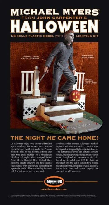 nknown Halloween Michael Myers Plastic Model Kit Moebius