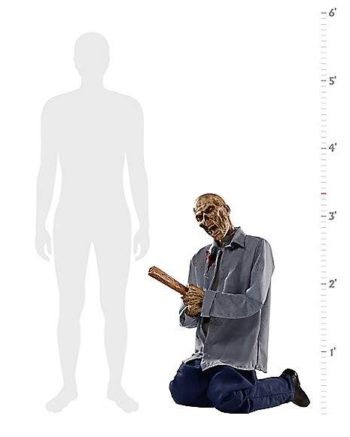 3.4 Ft Punctured Pete Constant Motion Animatronic - Decorations