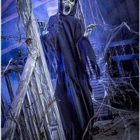 5.4 Ft The Hauntress Animatronic - Decorations