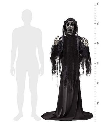 5.4 Ft The Hauntress Animatronic - Decorations