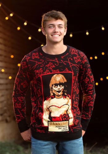 Annabelle Halloween Sweater for Adults