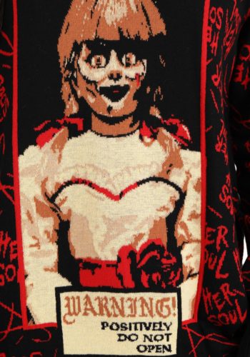 Annabelle Halloween Sweater for Adults