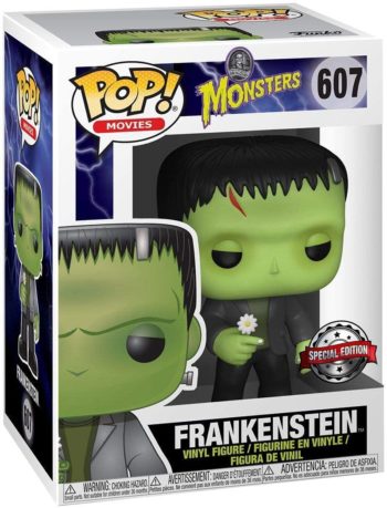 Funko Pop Movies: Frankenstein with Flower Collectible Figure, Multicolor