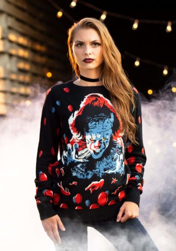 IT (2019) Pennywise Adult Halloween Sweater