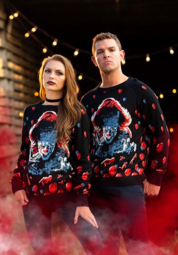 IT (2019) Pennywise Adult Halloween Sweater