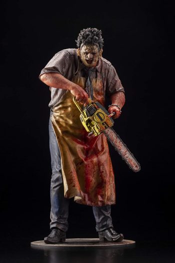 Kotobukiya The Texas Chainsaw Massacre: Leatherface (1974 Slaughterhouse Version) ArtFX Statue, Multicolor, 6 inches