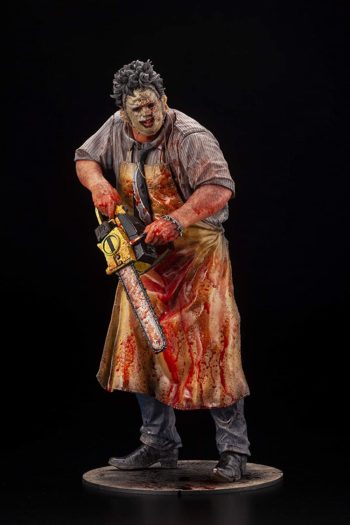 Kotobukiya The Texas Chainsaw Massacre: Leatherface (1974 Slaughterhouse Version) ArtFX Statue, Multicolor, 6 inches