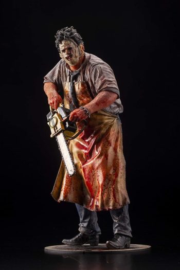 Kotobukiya The Texas Chainsaw Massacre: Leatherface (1974 Slaughterhouse Version) ArtFX Statue, Multicolor, 6 inches