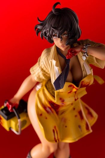 Kotobukiya The Texas Chainsaw Massacre: Leatherface Bishoujo Statue, Multicolor