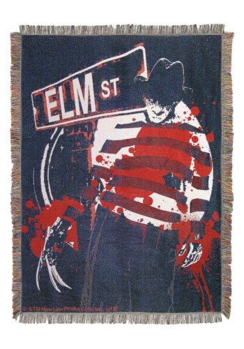 Nightmare on Elm Street Throw Tapestry