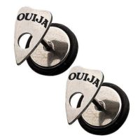 Ouija Heart Fake Plugs - 18 Gauge