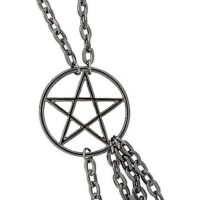 Pentagram Chain Hand Bracelet