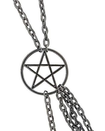 Pentagram Chain Hand Bracelet