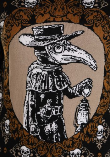 Plague Doctor Halloween Sweater for Adults