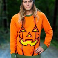 Pumpkin Halloween Sweater for Adults