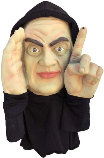 Scary Peeper Electronic Tapping Window Halloween Decoration