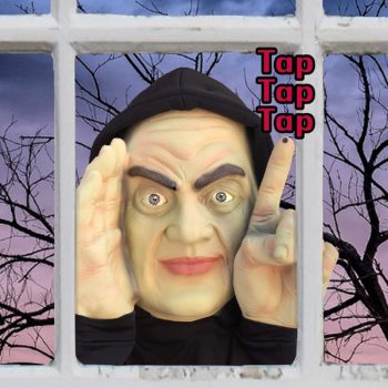 Scary Peeper Electronic Tapping Window Halloween Decoration