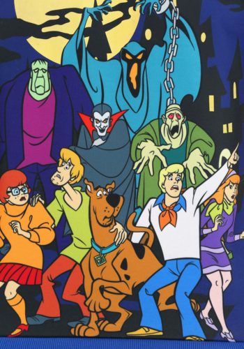 Scooby-Doo Glow-in-the-Dark Halloween Sweatshirt for Adults