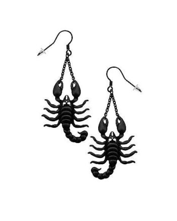 Scorpion Dangle Earrings - 18 Gauge