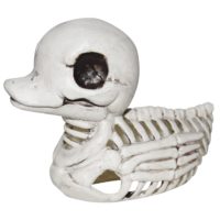 Skeleton Duck Decor