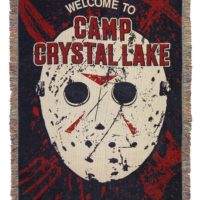 Welcome to Camp Crystal Lake Friday the 13th Tapestry Throw