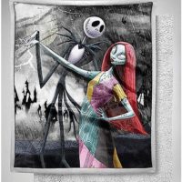 Always Together Sherpa Fleece Blanket - The Nightmare Before Christmas