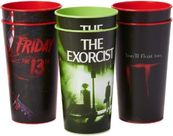 American Greetings Halloween Party Supplies, It, The Exorcist & Friday The 13th Party Cups (6-Count)