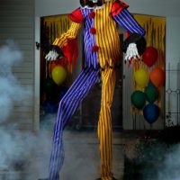 Animated 7ft Funzo the Clown Halloween Prop