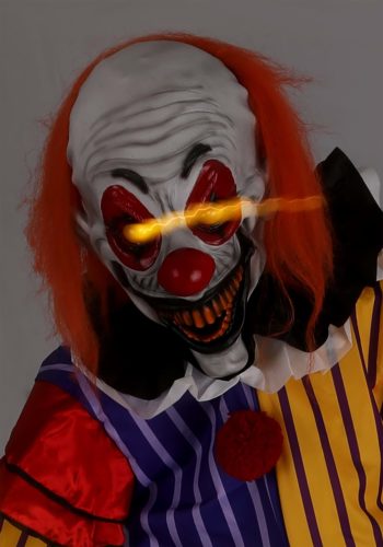 Animated 7ft Funzo the Clown Halloween Prop