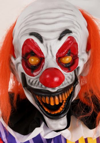 Animated 7ft Funzo the Clown Halloween Prop