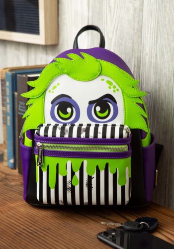 Beetlejuice Mini Backpack from Loungefly