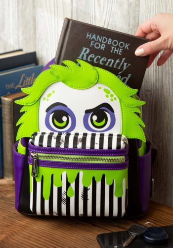 Beetlejuice Mini Backpack from Loungefly