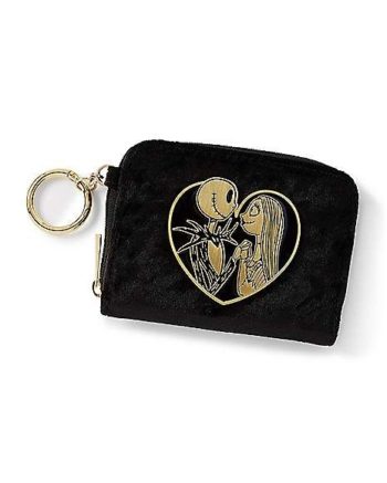 Black Jack and Sally Zip Wallet - The Nightmare Before Christmas