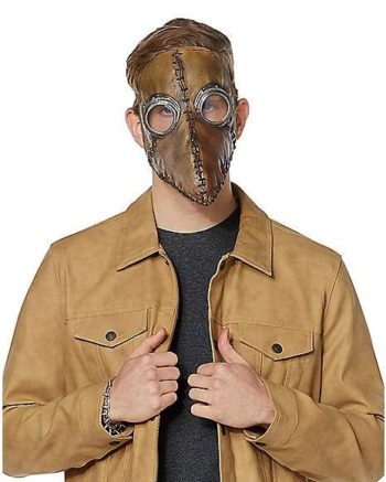 Brown Plague Doctor Half Mask