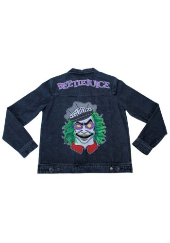 Cakeworthy Beetlejuice Adult Denim Jacket