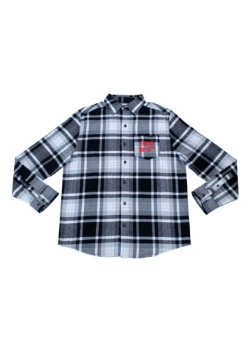 Cakeworthy Friday the 13th Flannel Long Sleeve Shirt for Adults