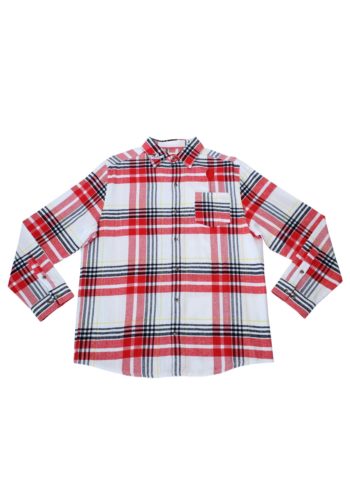 Cakeworthy It Adult Flannel Long Sleeve Shirt