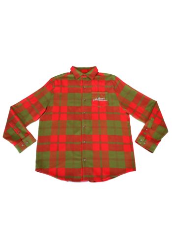 Cakeworthy Nightmare on Elm Street Flannel Long Sleeve Shirt for Adults