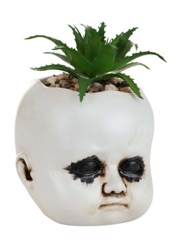 Distressed Doll Succulent Plant Holder