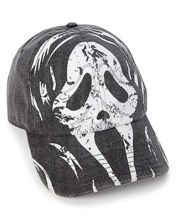 Distressed Ghostface Dad Hat